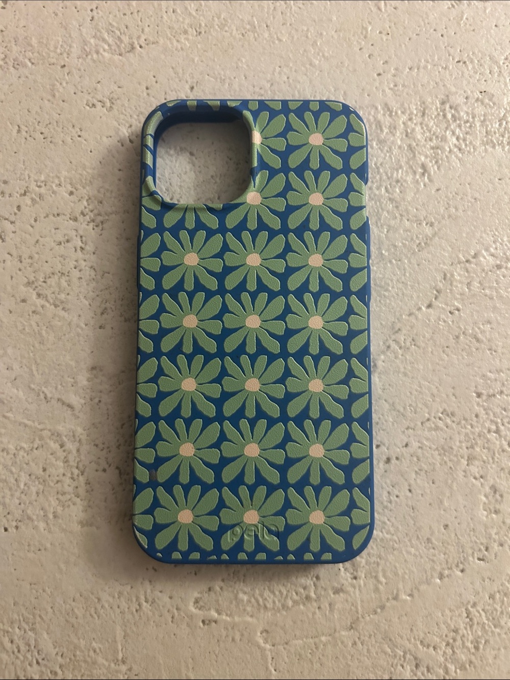 Pela Electric Blue Flower Child iPhone 14 Case